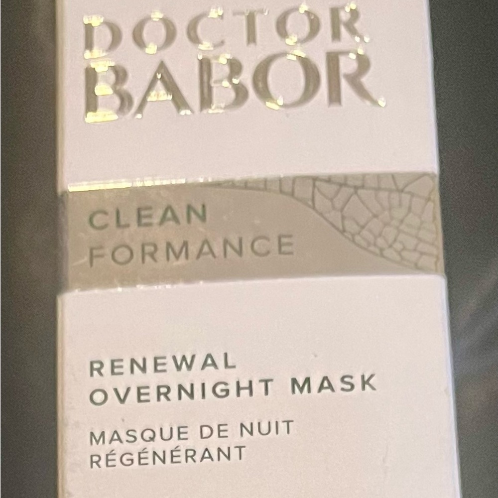 Doctor Babor Renewal Overnight Mask
